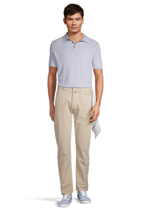 Jacob Cohen - 5 Pocket Regular Straight Fit Edo bikses - C99 LIGHT BEIGE | Stockmann - photo 3