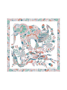 Longchamp - Forêt-silkkinen neliöhuivi - M36 RAINBOW | Stockmann