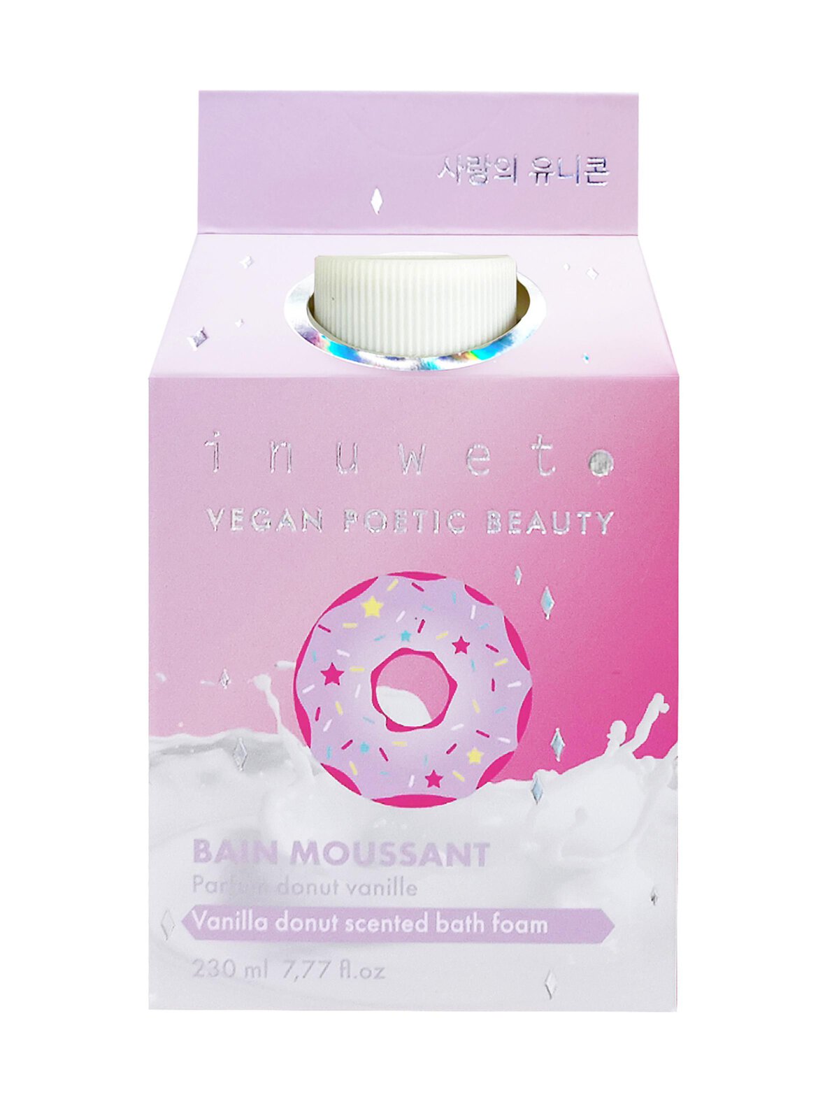 Inuwet Bath foam donuts vanilla - kylpyvaahto