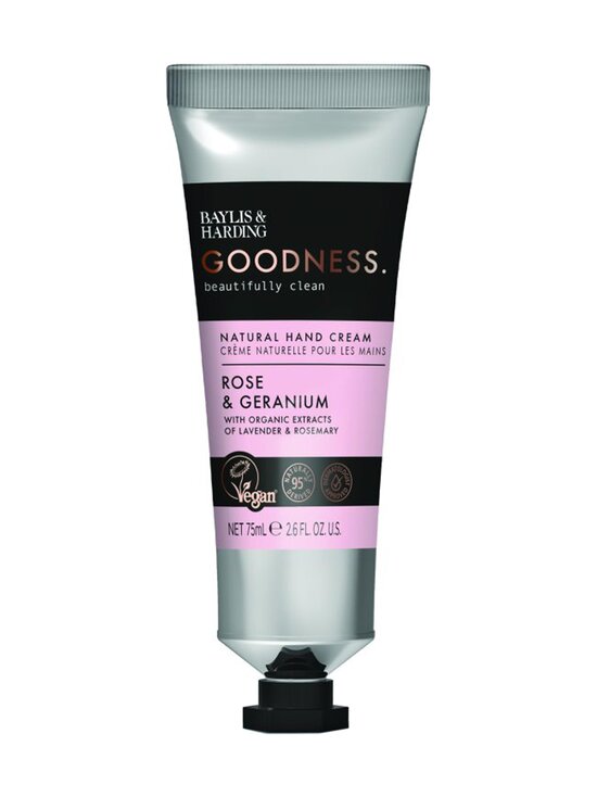 Rose & Geranium Hand cream -käsivoide 75 ml
