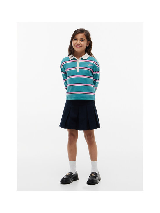 Tommy Hilfiger - Rugby Stripe krekls - CT3 PLATINUM TEAL STRIPES | Stockmann - photo 4