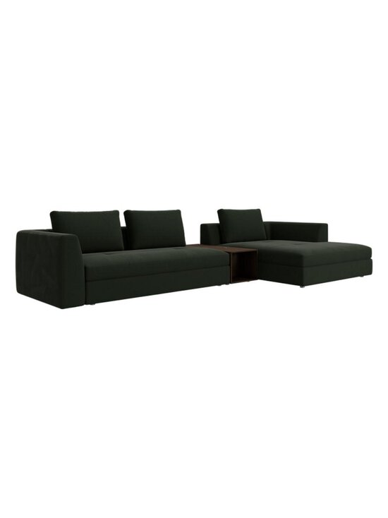 BoConcept - Bergamo-sohva Bologna-kangas 3256 tummanvihreä / tumma tammi L 334 cm - GREEN | Stockmann - photo 3