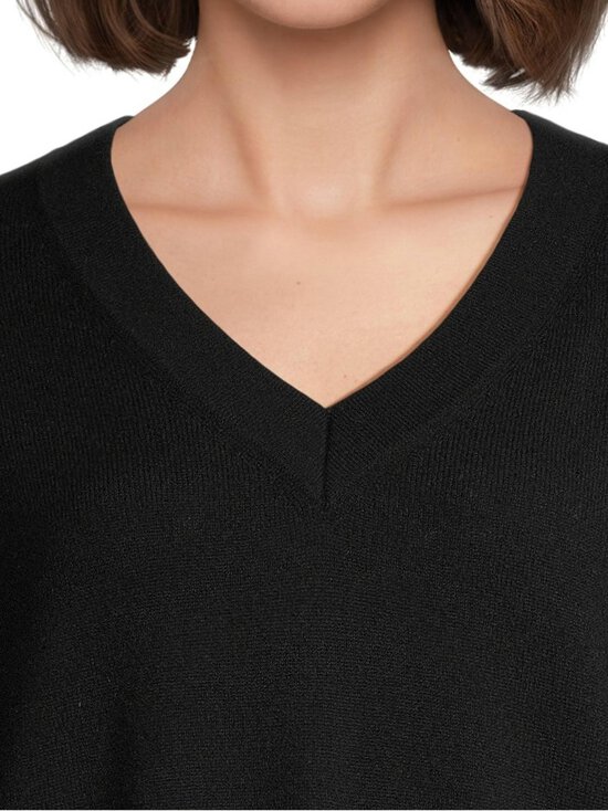 ESSENTIALS by Stockmann - Scarlett Loose Fit -kashmirneulepusero - BLACK - MC-27060 | Stockmann - photo 4