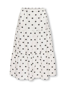 KIDS ONLY - KogSweta Long svārki - CLOUD DANCER DETAIL:BLACK DOTS | Stockmann