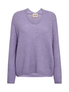 MOS MOSH - MMThora V-Neck -neule - 280 VIOLET TULIP | Stockmann
