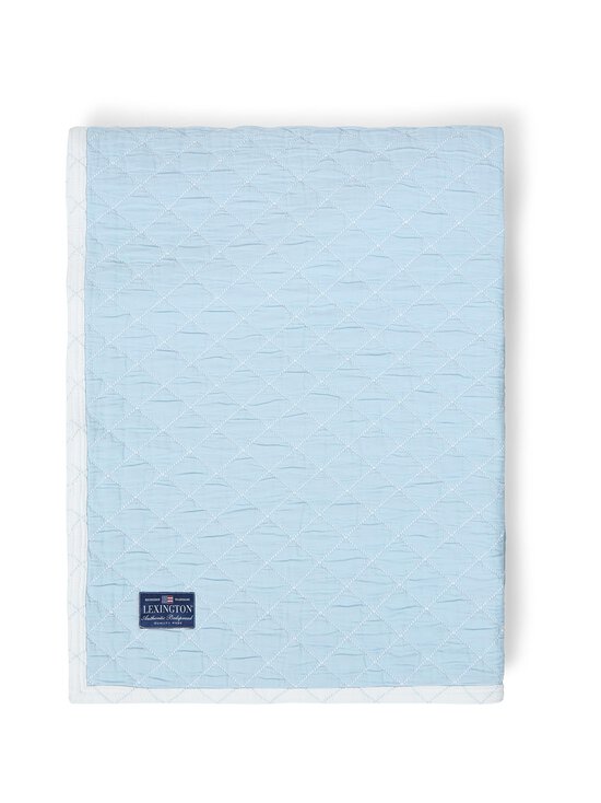 Lexington - Jacquard Organic Cotton -päiväpeitto - WHITE/BLUE | Stockmann - photo 3