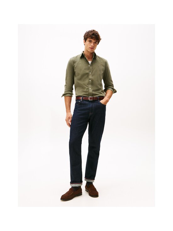 Tommy Hilfiger - Triiksärk Solid Corduroy - PLI BATTLE GREEN | Stockmann - photo 3