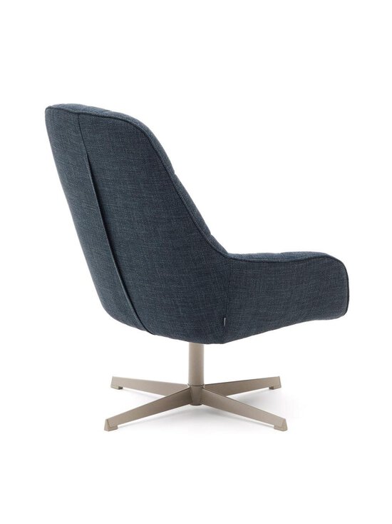 Kave Home - Jaspe-nojatuoli Noble-kangas sininen / harmaa - BLUE | Stockmann - photo 3