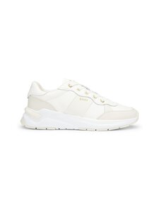 BOSS - Skylar -nahkasneakerit - 120 OPEN WHITE | Stockmann
