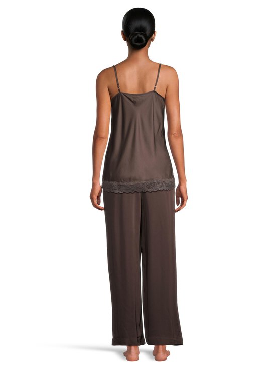 A+more - Serenity Modal Lace -satiinitoppi - BROWN | Stockmann - photo 3