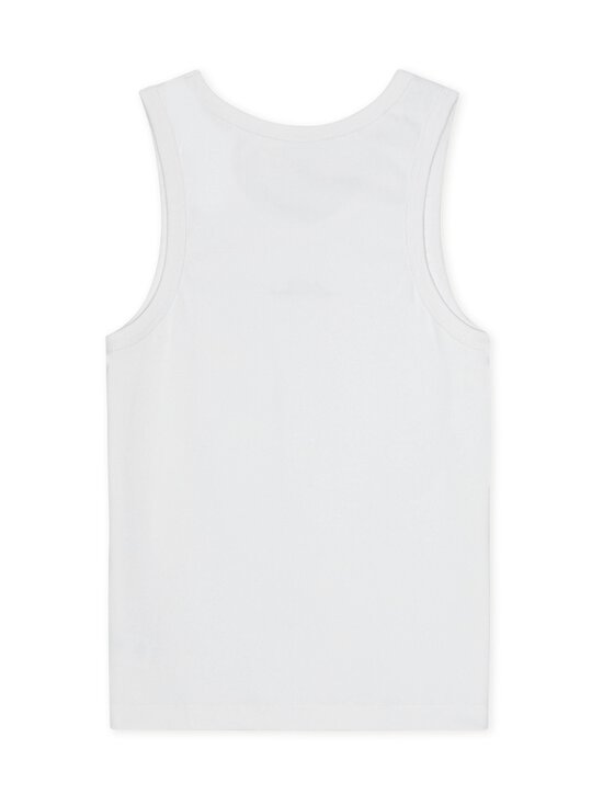 Les Deux - Arthur Logo Rib Tank -toppi - 201 WHITE | Stockmann - photo 2