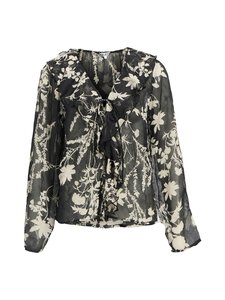 Object - ObjPearl-pusero - BLACK AOP:WHITE FLOWERS | Stockmann