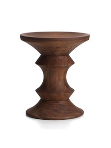 Vitra - Stool-jakkara model C tumma pähkinä - BROWN | Stockmann