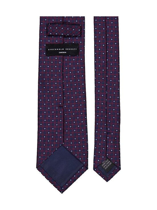 Stockholm Kravatt - Siidilips Circle - G26B NAVY/RED | Stockmann - photo 2