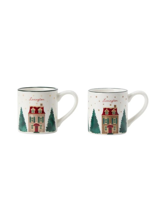House Stoneware Espresso -mukit, 2 kpl