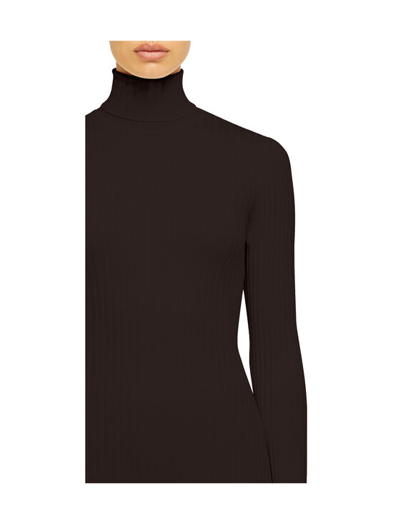 Wolford - Merino Rib -villasekoitemekko - 4870 DARK WOOD | Stockmann - photo 5