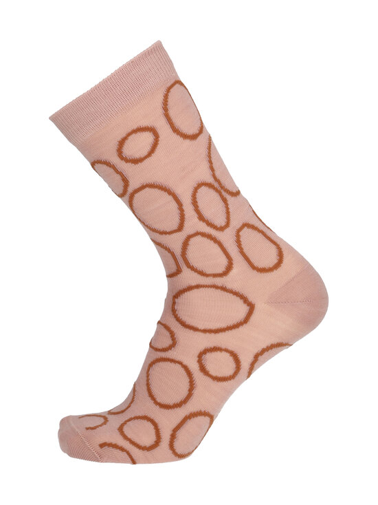 Sukkamestarit - Kuplat-kuvioidut merinovillasekoitesukat - SOFT PINK | Stockmann - photo 1
