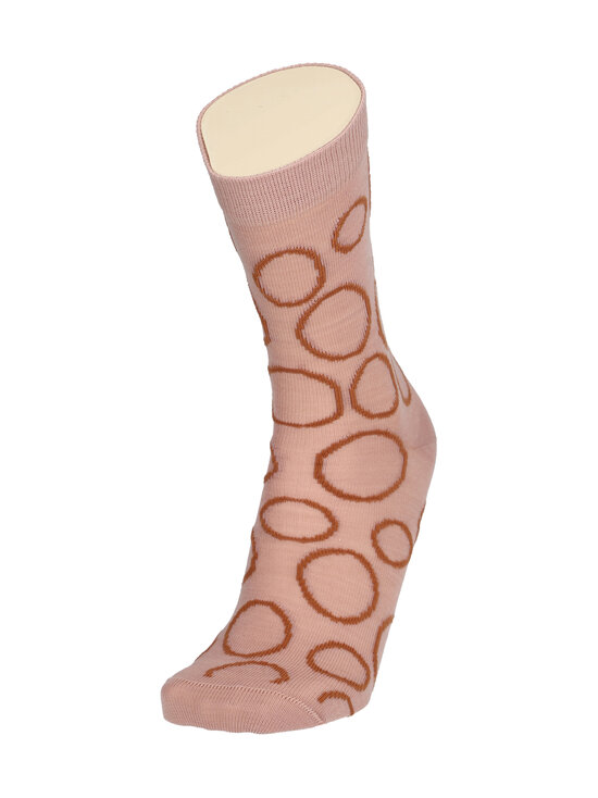 Sukkamestarit - Kuplat-kuvioidut merinovillasekoitesukat - SOFT PINK | Stockmann - photo 3