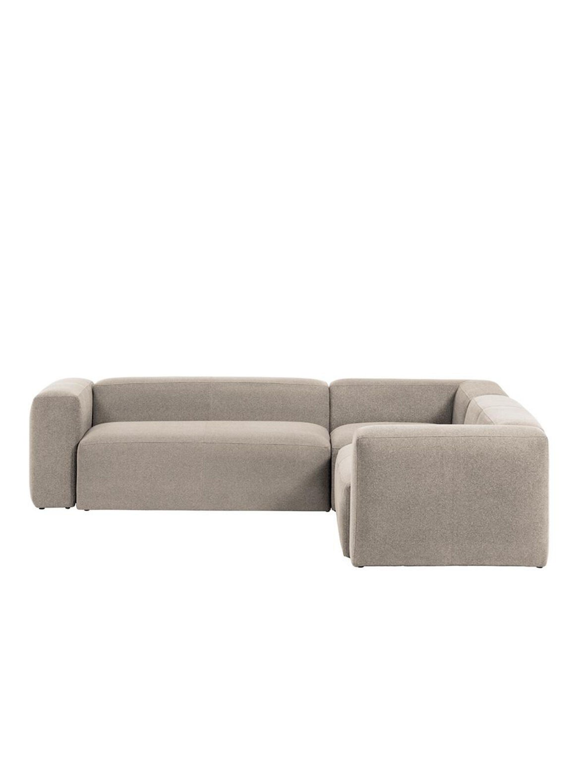 Blok-kulmasohva beige 290 x 290 cm