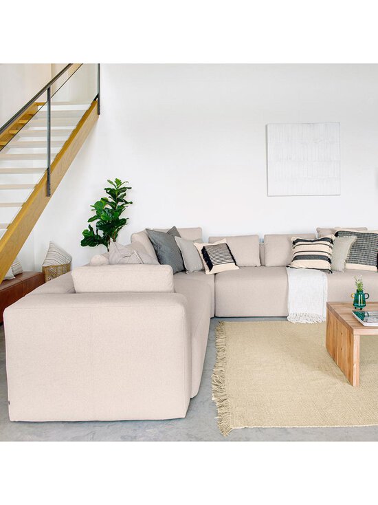 Kave Home - Blok-kulmasohva - BEIGE | Stockmann - photo 8