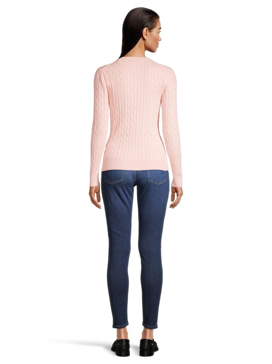 GANT - Stretch-palmikkoneulepusero - 647 APRICOT PINK | Stockmann - photo 3