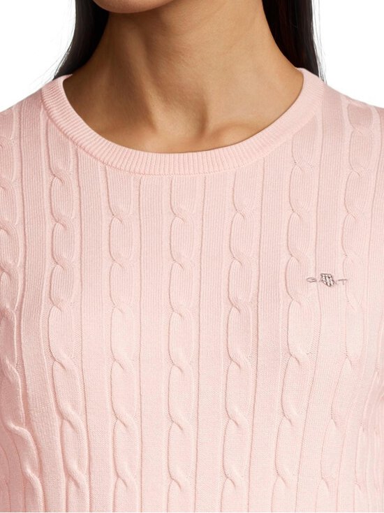 GANT - Stretch-palmikkoneulepusero - 647 APRICOT PINK | Stockmann - photo 4