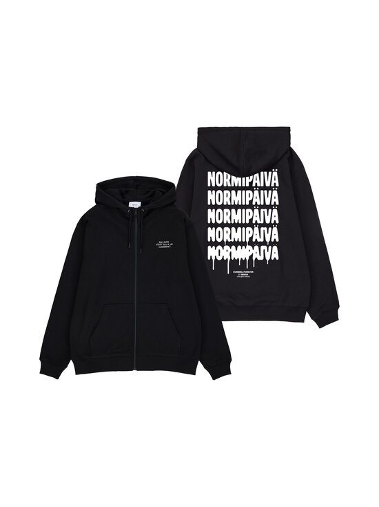 Makia - Huomenna Kummeli -vetoketjuhuppari - 999 BLACK | Stockmann - photo 1