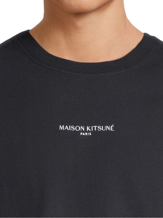 Maison Kitsuné - Paris Comfort t-paita - BLACK | Stockmann - photo 4