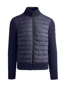 Canada Goose - Hybridge Knit - untuvatäytteinen hybriditakki - 9067 NAVY - MARINE | Stockmann