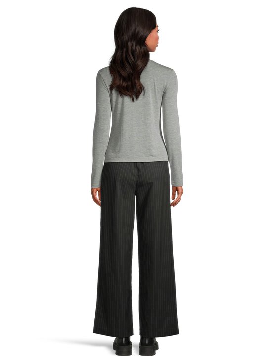 Object - Püksid ObjLisa Wide - BLACK STRIPES:GREY - photo 4 Object - Püksid ObjLisa Wide - BLACK STRIPES:GREY | Stockmann - photo 4