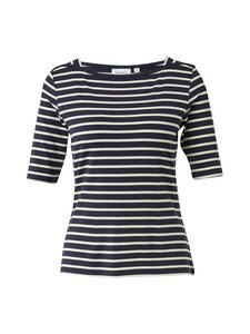 Comma - Boatneck Stribe t-paita - 59G4 NAVY WHITE STRIBE | Stockmann