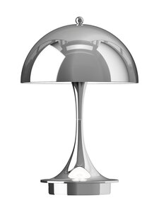 Louis Poulsen - Panthella 160 Portable V3 -kannettava pöytävalaisin - HIGH LUSTRE CHROME PLATED | Stockmann