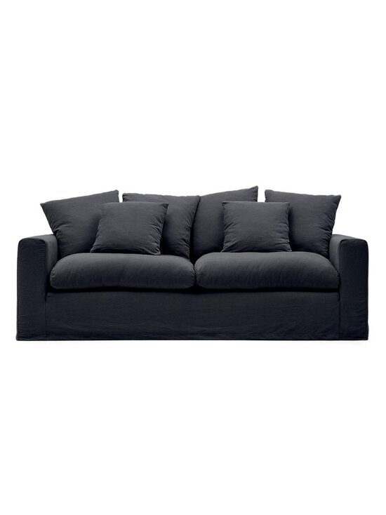 Kave Home - Nora-sohva mustanharmaa L 240 cm - BLACK | Stockmann - photo 1