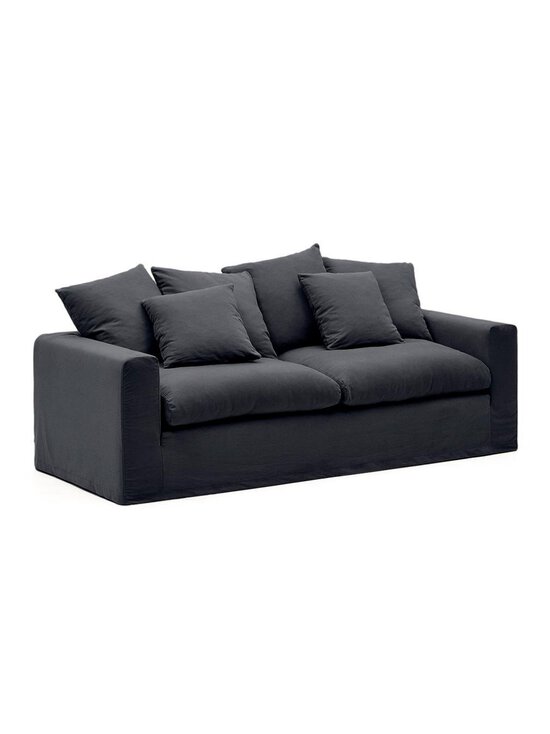 Kave Home - Nora-sohva mustanharmaa L 240 cm - BLACK | Stockmann - photo 2