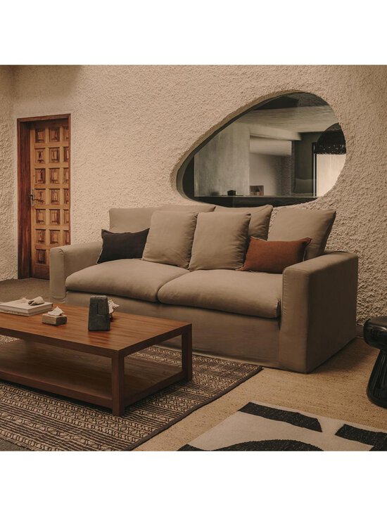 Kave Home - Nora-sohva mustanharmaa L 240 cm - BLACK | Stockmann - photo 7