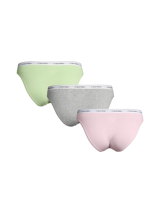 Calvin Klein Underwear - Bikini biksītes 3gb. - WAB HIGHLINE GREEN/BUFF PINK/GRY HTR - photo 2 Calvin Klein Underwear - Bikini biksītes 3gb. - WAB HIGHLINE GREEN/BUFF PINK/GRY HTR | Stockmann - photo 2