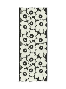Marimekko - Fiore Unikko -huivi 70 x 180 cm - 191 OFF WHITE, BLACK | Stockmann