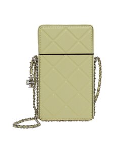 Tory Burch - Fleming Phone Crossbody telefona soma - 700 FROZEN ZEST | Stockmann