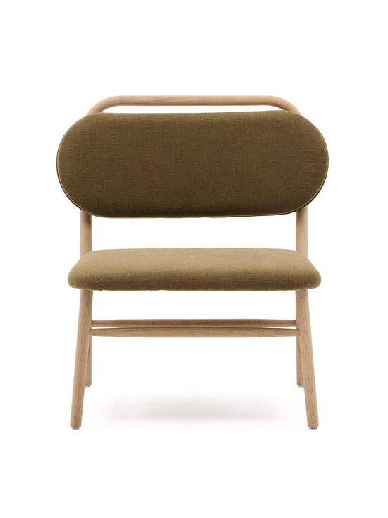 Kave Home - Helda-nojatuoli - VIHREÄ,LUONNONVÄRINEN - photo 2 Kave Home - Helda-nojatuoli - VIHREÄ,LUONNONVÄRINEN | Stockmann - photo 2