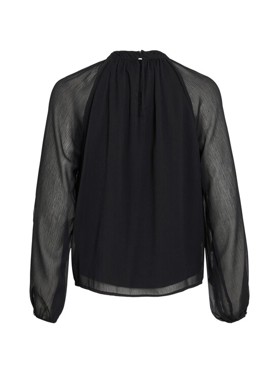 Vila - ViBinna High Neck -sifonkipusero - BLACK BEAUTY | Stockmann - photo 2