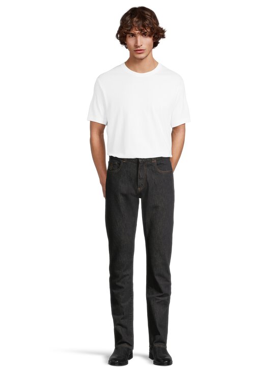 Canali - Stretch soft-touch -housut - PD01423 101 BLACK | Stockmann - photo 3