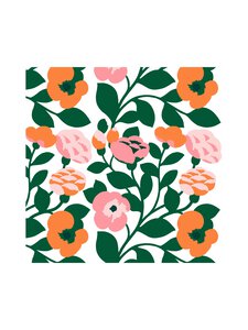 Marimekko - Green-paperilautasliina 20 kpl - DARK GREEN | Stockmann