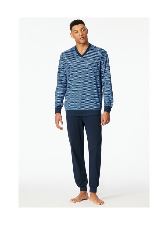 Schiesser - Long-pyjama 2-osainen - 800 BLUE | Stockmann - photo 4