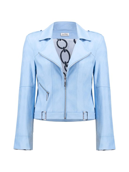 Joseph Ribkoff - Kunstseemisnahast jakk Foiled Faux Suede - 4373 SKY BLUE | Stockmann - photo 1