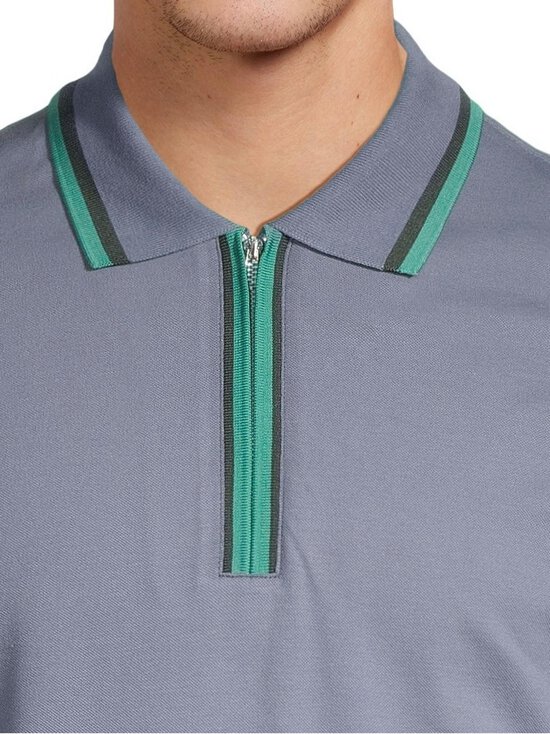 PS Paul Smith - Half Zip polo krekls - GREY - photo 4 PS Paul Smith - Half Zip polo krekls - GREY | Stockmann - photo 4