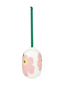 Marimekko - Unikko- ripustettava keräilykoriste - WHITE, PINK, LT.YELLOW, GREEN | Stockmann