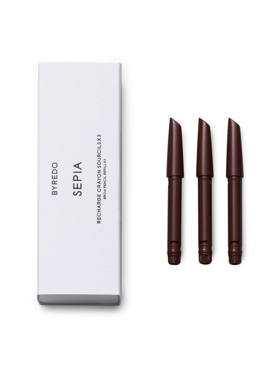 BYREDO - Refills Set All-In-One Brow Pencil Sand 01 -kulmakynän täyttöpakkaus 0,75 g - SEPIA 02 | Stockmann - photo 2