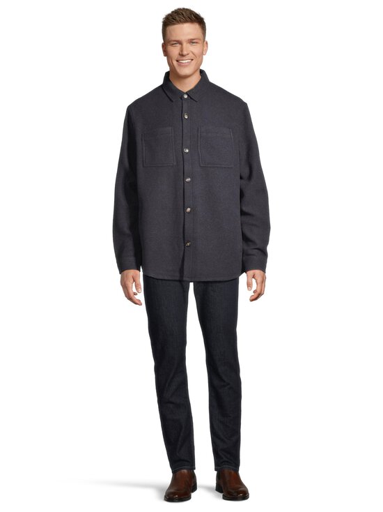 Barbour - Marlow Overshirt Wool -paita - NY72 NAVY MARL - photo 2 Barbour - Marlow Overshirt Wool -paita - NY72 NAVY MARL | Stockmann - photo 2