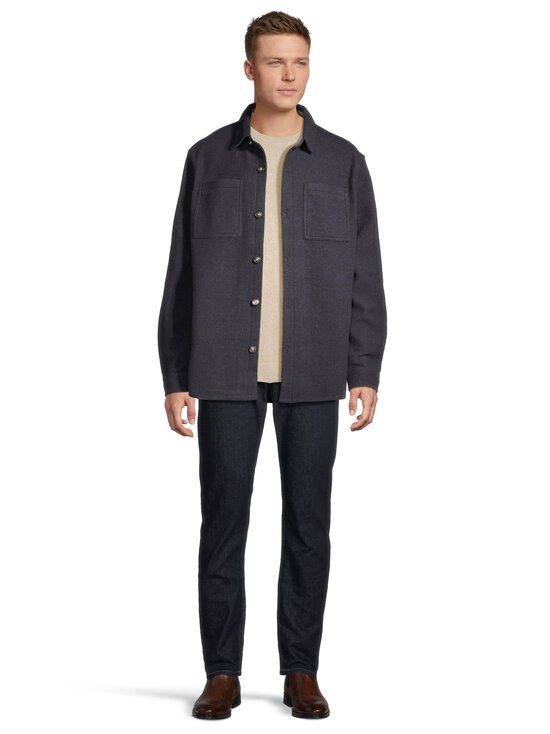Barbour - Marlow Overshirt Wool -paita - NY72 NAVY MARL - photo 4 Barbour - Marlow Overshirt Wool -paita - NY72 NAVY MARL | Stockmann - photo 4