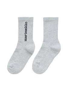 Marimekko - Puikea Logo Kioski -sukat - 119 LIGHT GREY, BLACK Marimekko - Puikea Logo Kioski -sukat - 119 LIGHT GREY, BLACK | Stockmann